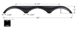 Icon Fender Skirt For Triple Axle RVs (MPN: 15963)