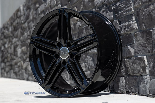 OE Wheels AU12 Gloss Black Wheel (MPN: AU12-18080-5112-45B)