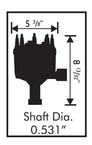 MSD Ignition Pro-Billet Distributor (MPN: 8456)