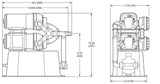 Jabsco Fresh Water Pump Dual Max Series (MPN: 31670-0094)