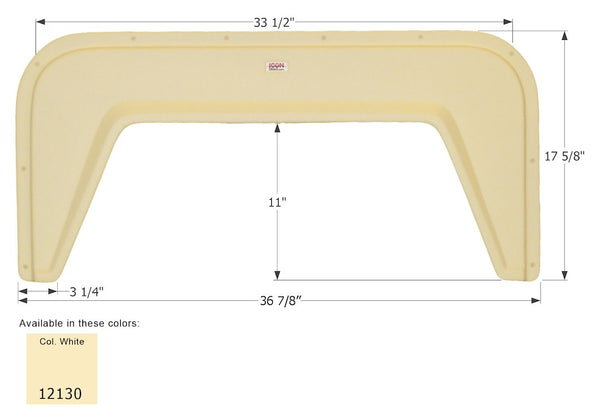 Icon Fender Skirt (MPN: 12130)
