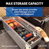 UWS Crossover Deep Angled Tool Box (MPN: TBSD-72-A-PB-MB)