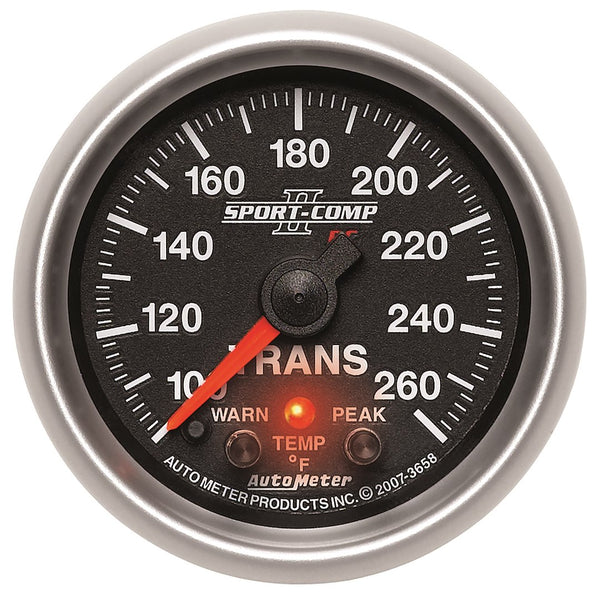 AutoMeter Sport-Comp II Temperature Gauge (MPN: 3658)
