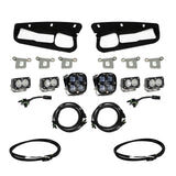 Baja Designs Squadron SAE/Dual S2 Steel Bumper Fog Pocket Light Kit (MPN: 447761UP)