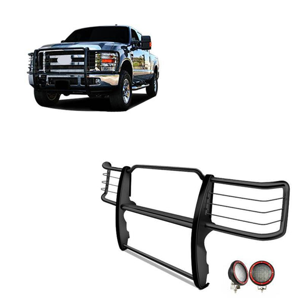 Black Horse Grille Guard Kit (MPN: 17GT26MA-PLFR)