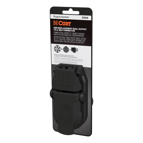 CURT Trailer Wiring Connector (MPN: 57020)