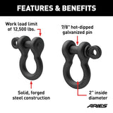 Aries D-Ring Shackles (MPN: 2166071)