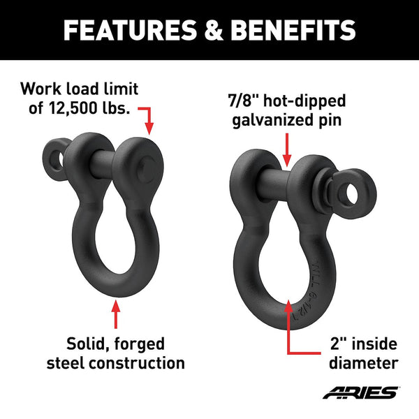 Aries D-Ring Shackles (MPN: 2166071)