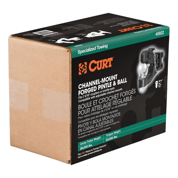 Curt Pintle Hook for Versatile Towing Solutions (MPN: 45922)