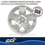 Coast To Coast Impostor Wheel Skin 17 Inch (MPN: IWCIMP390XN)