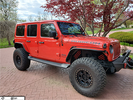Fishbone Offroad Steel Tube Fenders (MPN: FB23208F)