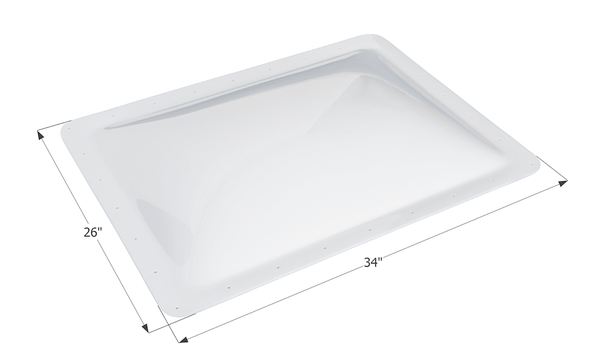 Icon Skylight 4 Inch High Bubble Dome (MPN: 01859)