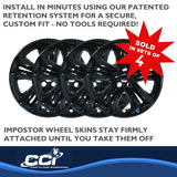 Coast To Coast Impostor Wheel Skin (MPN: IMP492BLK)