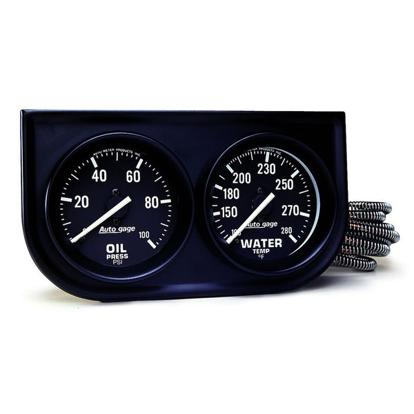 AutoMeter Gauge Oil Pressure Water Temperature (MPN: 2392)