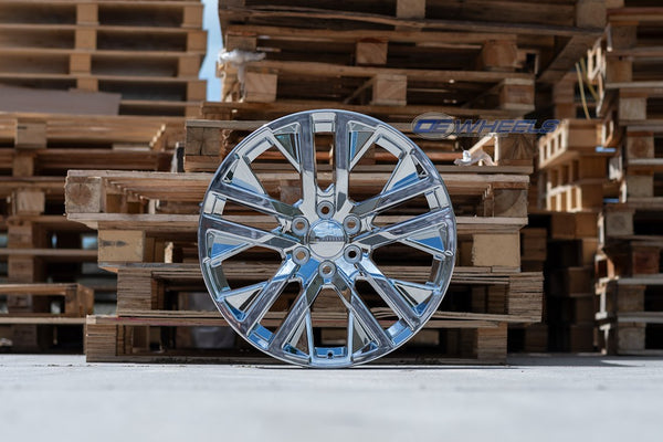OE Wheels CV38 Chrome Plated Wheel (MPN: CV38-22090-6550-28C)