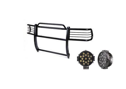 Black Horse Grille Guard Kit (MPN: 17BH23MA-PLB)
