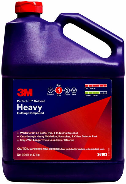 3M Perfect-It Gelcoat Heavy Cutting Compound (MPN: 36103)