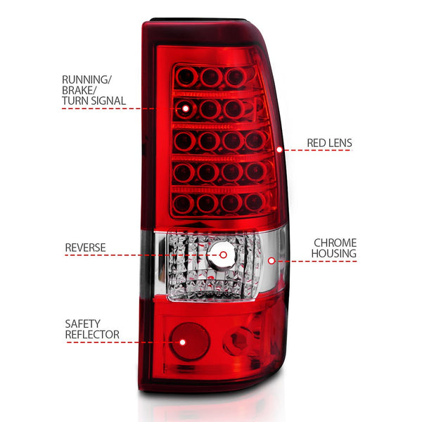 AnzoUSA LED Tail Light Assembly (MPN: 311007)