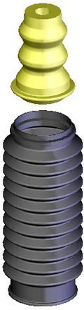 KYB Strut Boot Kit (MPN: SB102)