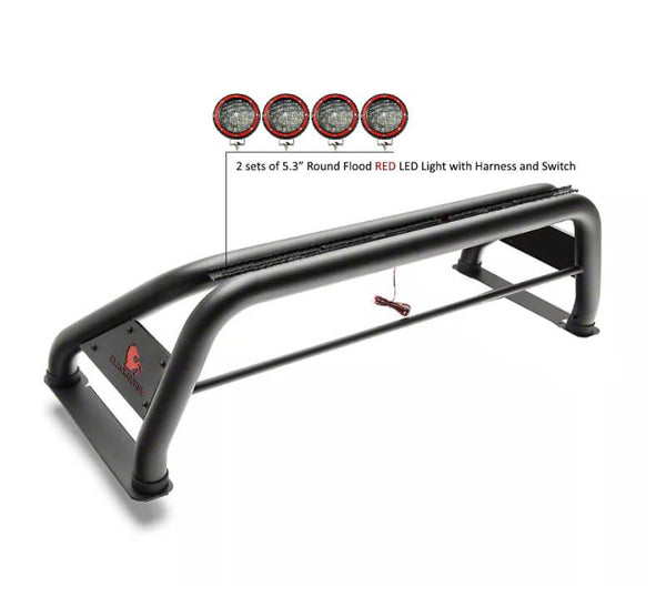 Black Horse Off Road Truck Bed Bar (MPN: RB-NIFRB-PLFR)
