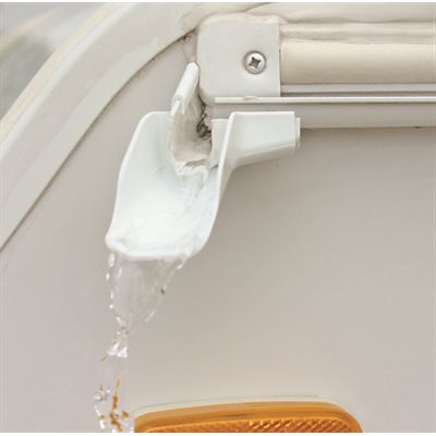 Drip rail gutter spout for RVs (MPN: 42123)