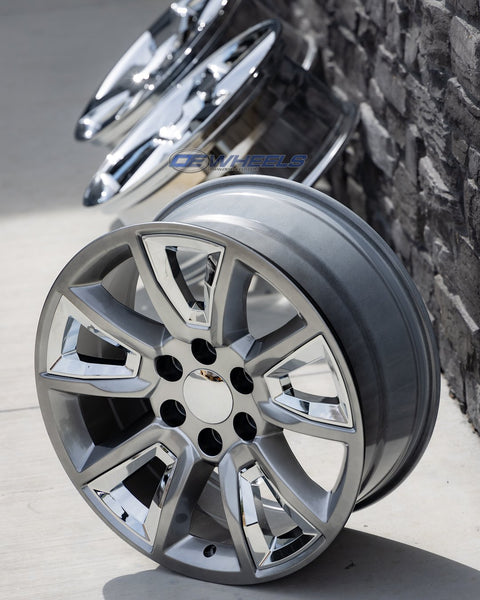 OE Wheels CV73 Aluminum Wheel (MPN: CV73-20085-6550-24HB-IC)