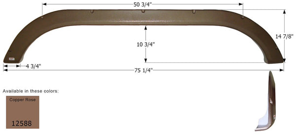 Icon Fender Skirt (MPN: 12588)