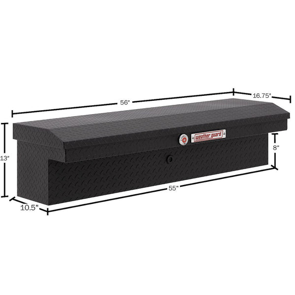 Weather Guard Lo-Side Aluminum Truck Toolbox (MPN: 178-52-04)