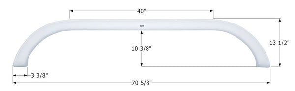 Icon Fender Skirt for Forest River Stealth (MPN: 12876)