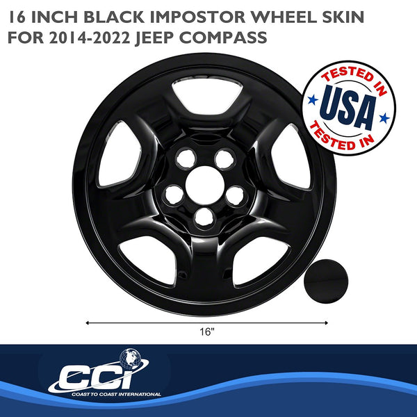 Coast To Coast Impostor Wheel Skin (MPN: IWCIMP97BLK)