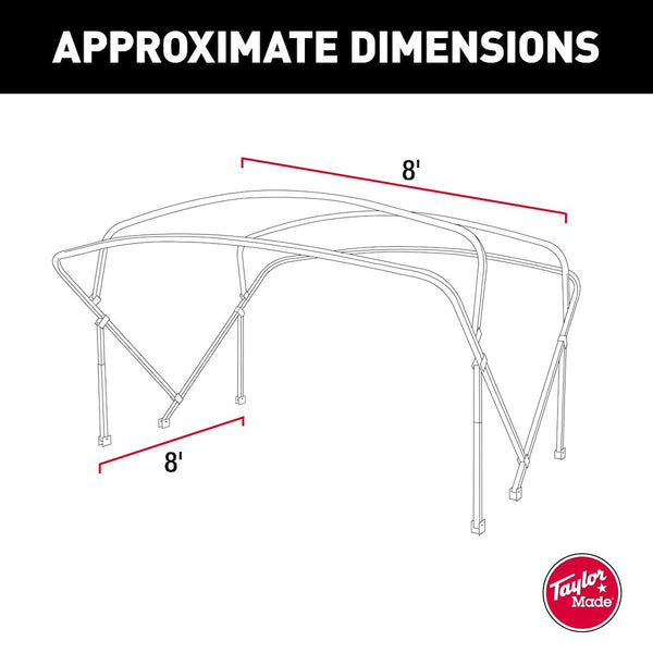 Taylor Made Boat Bimini Top Frame (MPN: 88139)