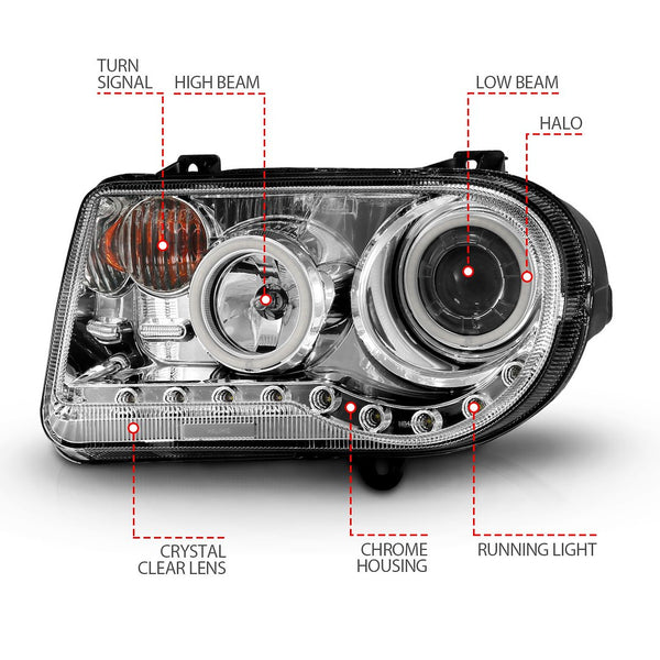 AnzoUSA G2 Series Headlight Assembly (MPN: 121250)