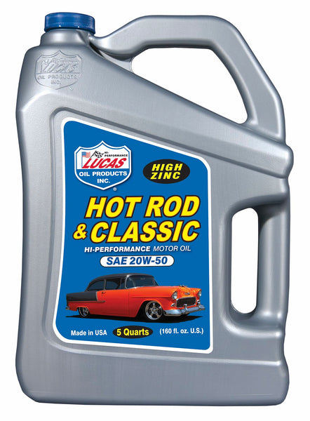 Lucas Hot Rod And Classic Car Motor Oil (MPN: 10684)