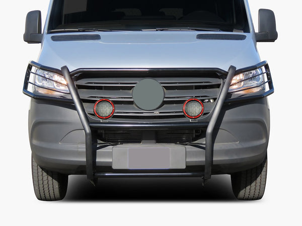 Black Horse Grille Guard Kit (MPN: 17D503MA-PLFR)
