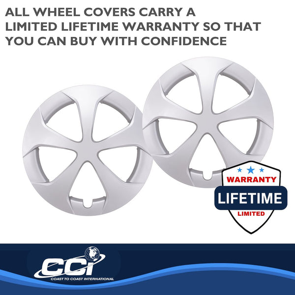 15 Inch 5 Spoke Wheel Cover Set (MPN: IWC49815S)