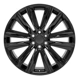 OE Wheels CA91 Gloss Black Wheel (MPN: CA91-24100-6550-28B)