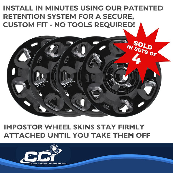 Coast To Coast Impostor Wheel Skin (MPN: IWCIMP101BLK)