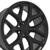 OE Wheels CV98B Aluminum Wheel (MPN: CV98B-24100-6550-24B1)