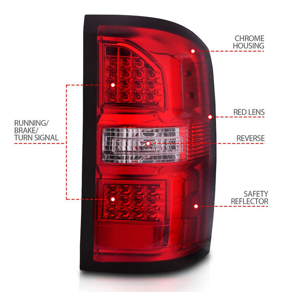 AnzoUSA Tail Light Assembly (MPN: 311399)