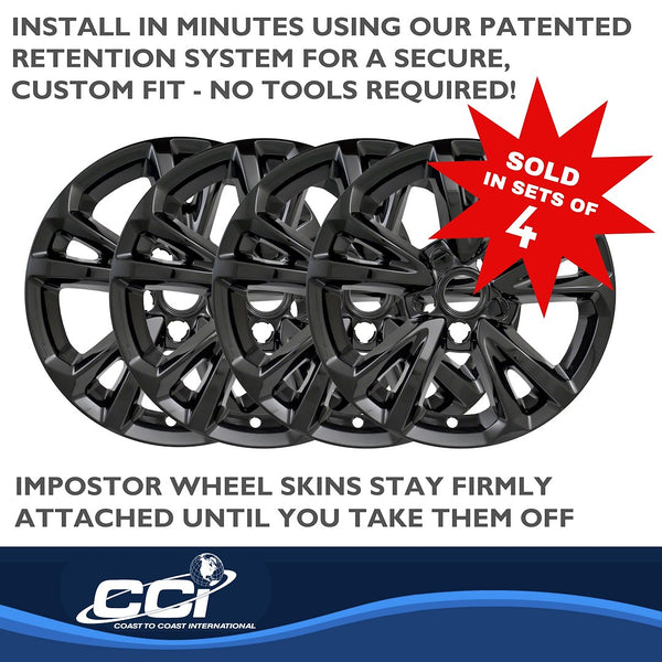 Coast To Coast Impostor Wheel Skin (MPN: IWCIMP384BLK)