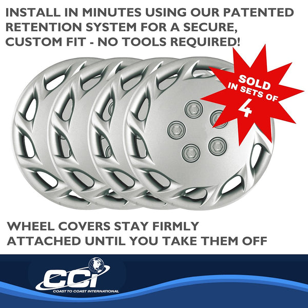 Coast To Coast Wheel Cover 14 Inch Set of 4 (MPN: IWCB87714S)