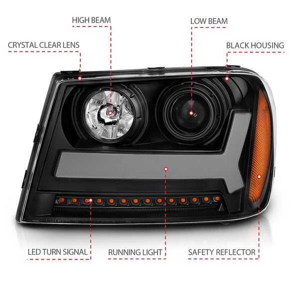 ANZO USA Headlight Assembly (MPN: 111390)