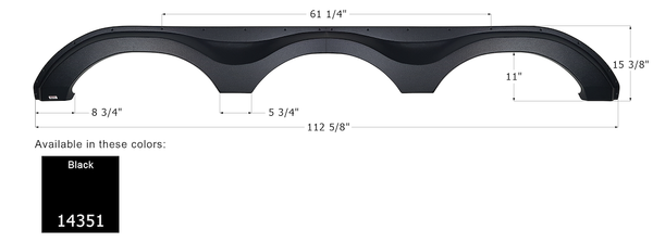 Icon Fender Skirt (MPN: 14351)