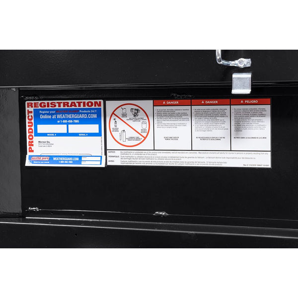 Weather Guard Crossover Tool Box (MPN: 123-5-04)