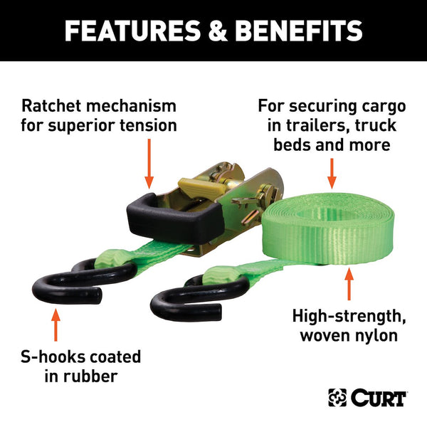 Curt Cargo Tie Down Strap (MPN: 83028)