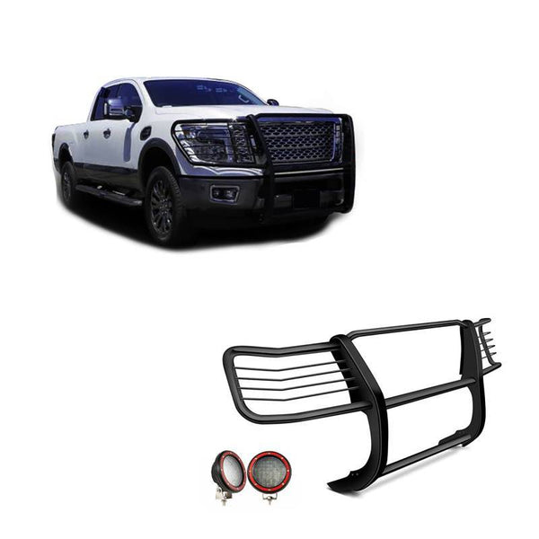 Black Horse Grille Guard Kit (MPN: 17NR28MA-PLFR)