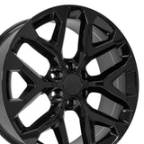 OE Wheels CV98B 22 Inch Gloss Black Wheel (MPN: CV98B-22090-6550-24B)