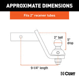 Curt RockerBall Trailer Hitch Ball Mount (MPN: 45144)