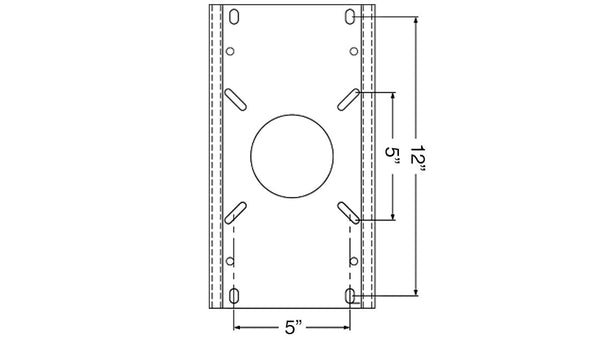 Springfield Marine Boat Seat Slider (MPN: 1100531-L1)