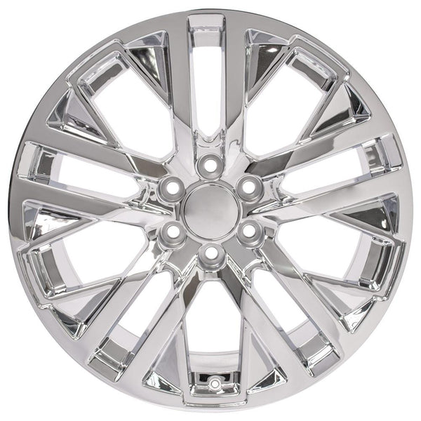 OE Wheels CV38 Chrome Plated Wheel (MPN: CV38-22090-6550-28C)